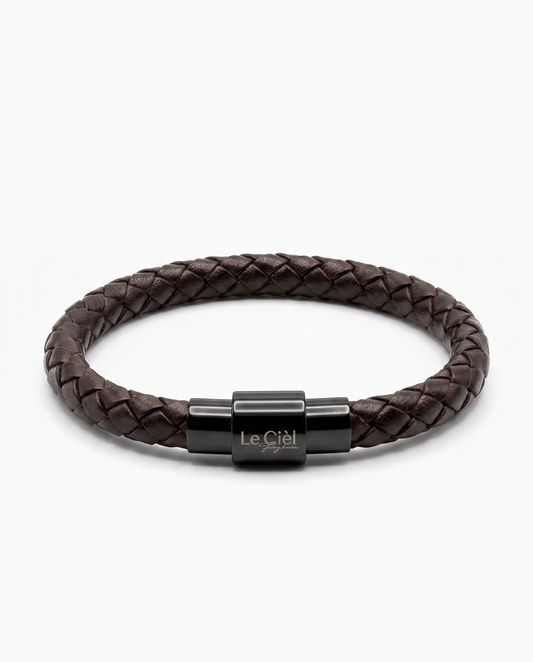 Men Bracelet 05 – Brown Braids