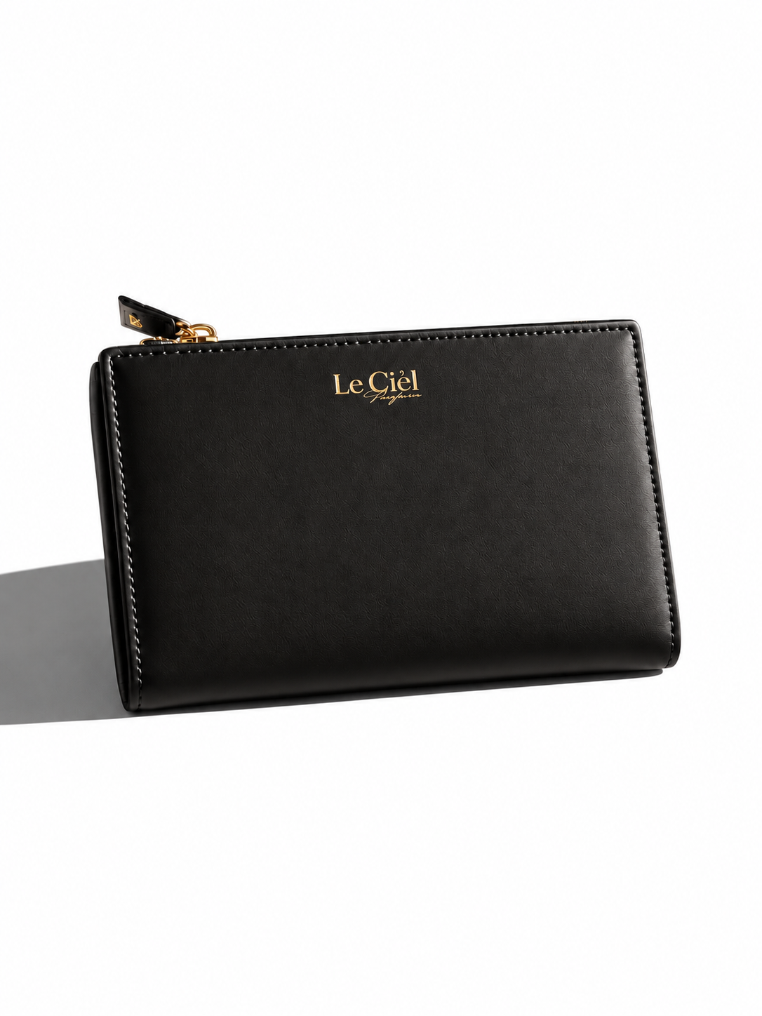 Women Wallet Plain 02 - Black