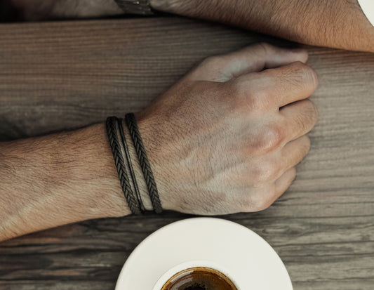 men bracelets brown 04