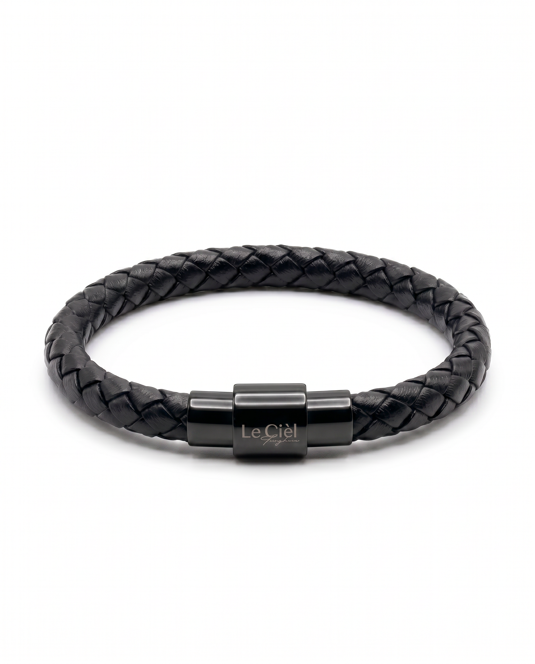 Men Bracelet 04 – Black Braids